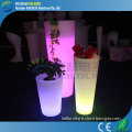 Outside Solar Energy Panels RGB Super Bright Waterproof LED Plastic Flower Pot